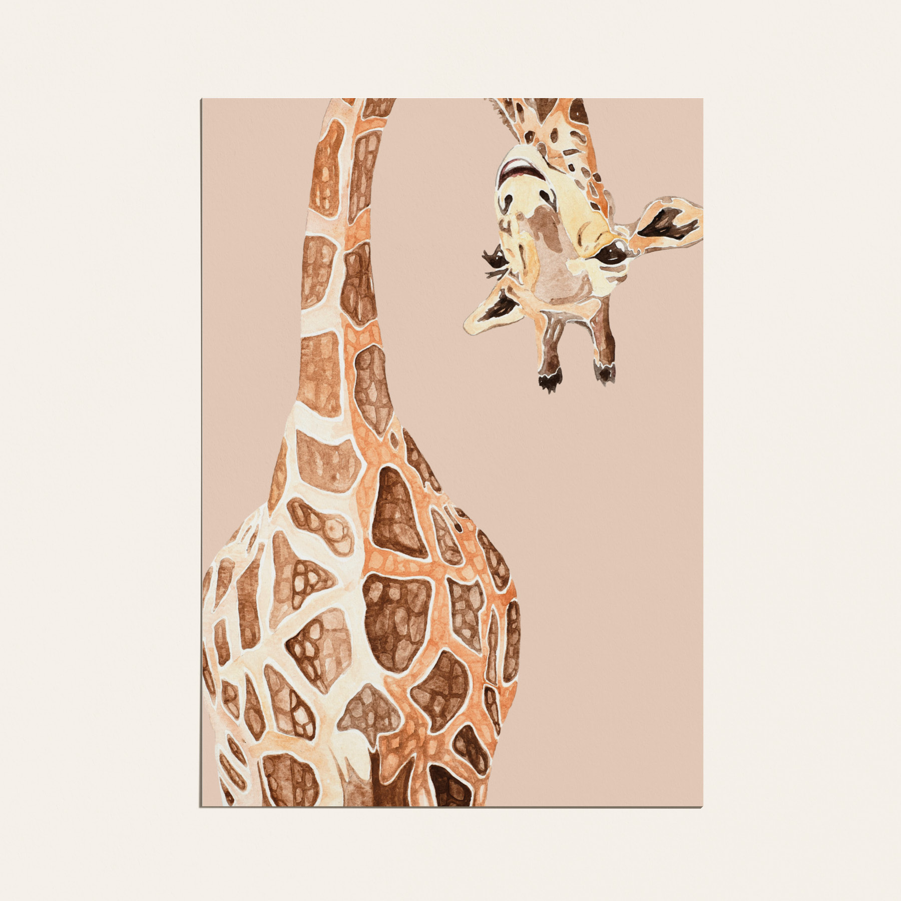 Otroška kolekcija printov Vida Igličar Žirafa