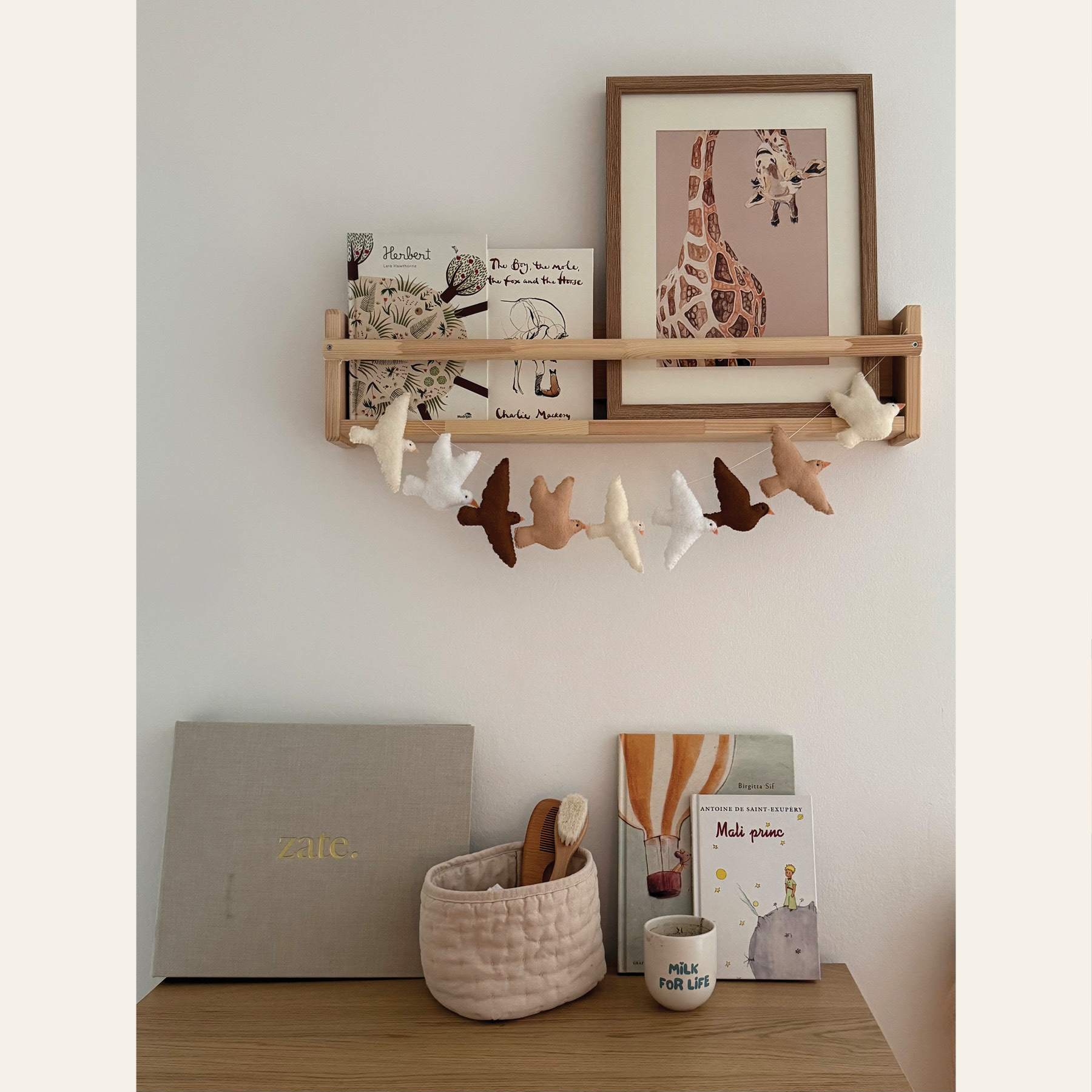 Otroška kolekcija printov Vida Igličar Žirafa