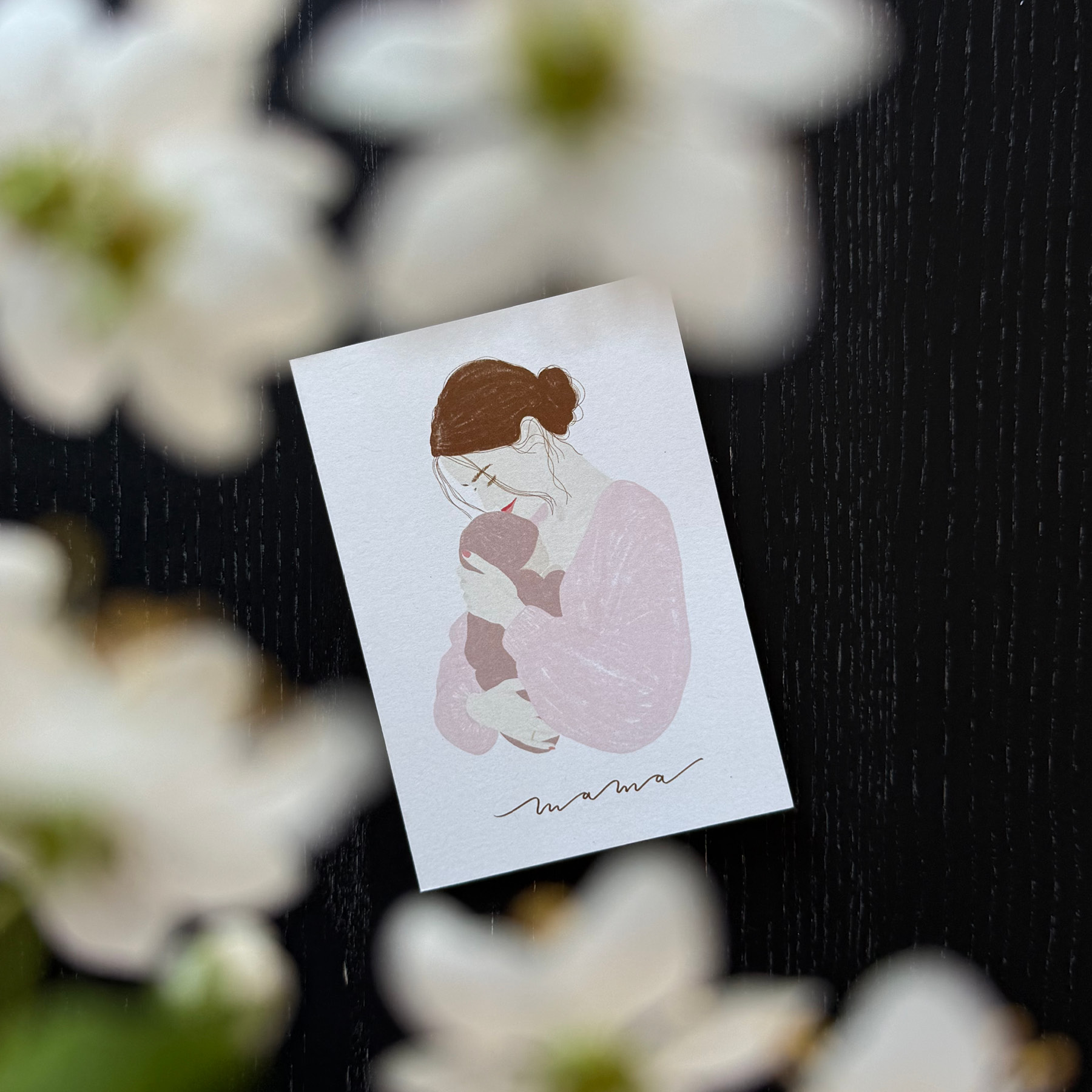 Voščilnica Draga Mama Vida Igličar