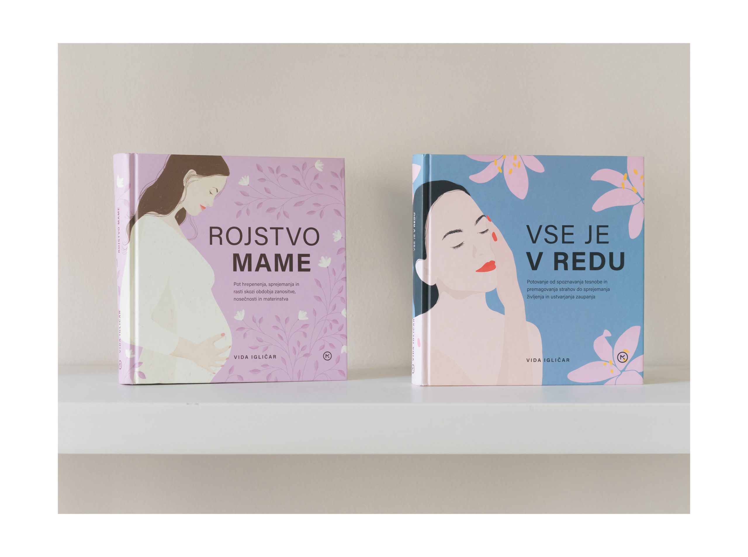 Vida Igličar Rojstvo mame knjiga Vse je v redu